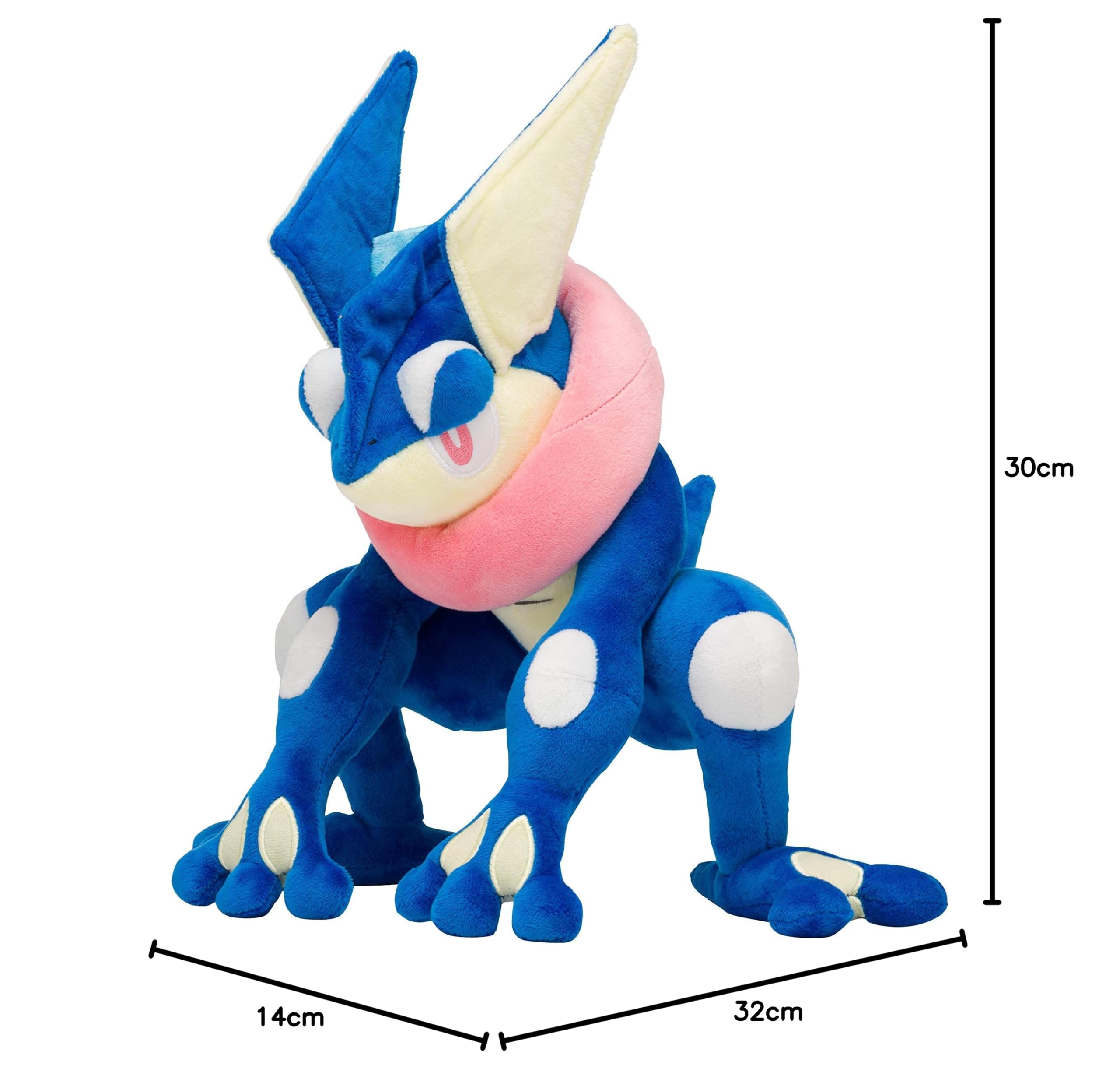 Amazon.co.jp: ポケモンセンターオリジナル ぬいぐるみ ゲッコウガ 30