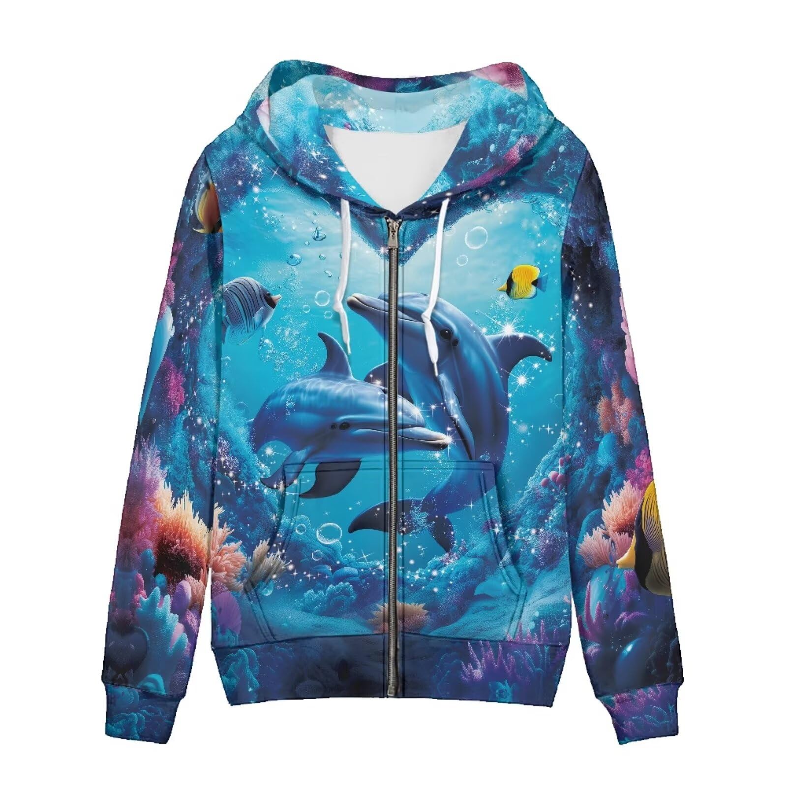 Tongluoye Womens Hoodies Zip Up Lightweight Long Sleeve Thin Hooded Sweathsirt Trendy Jacket