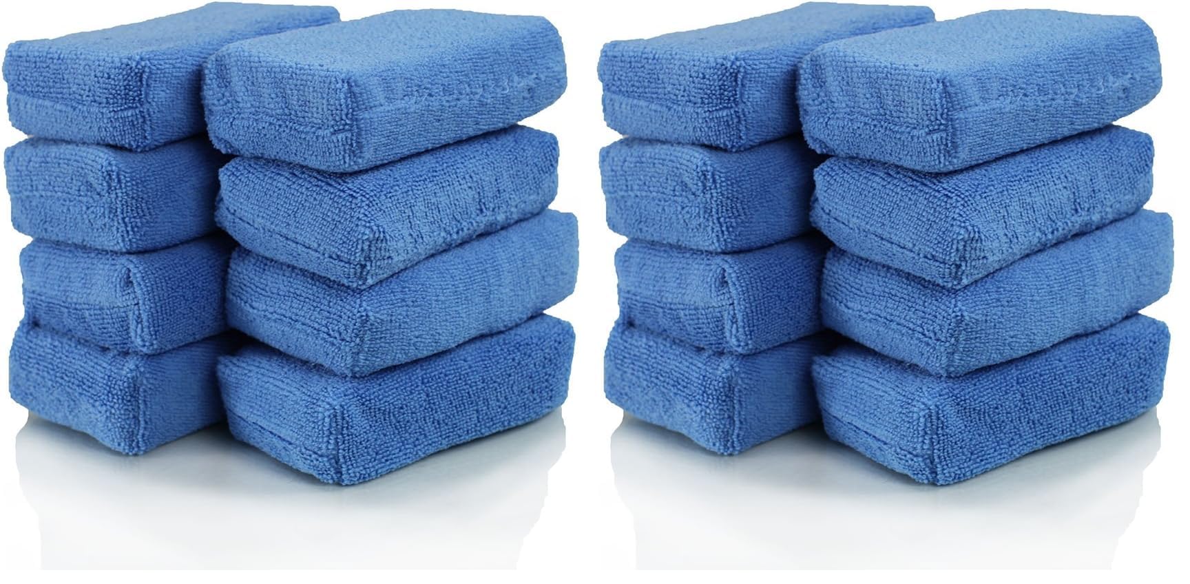 Chemical Guys Premium Grade Microfiber Applicator Pads - Ultra-Soft Foam Core,Safe for Sealants,Tire Dressings,Interior and Exterior Detailing,Car,Truck,SUV,RV,Motorcyle Care,(Pack of 16)