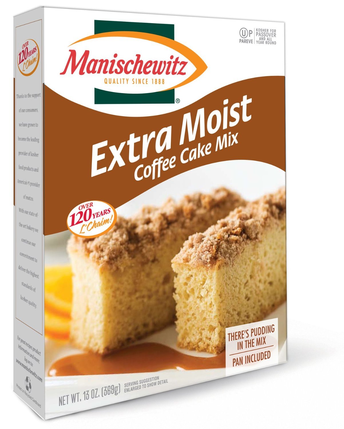 Manischewitz Mix Cake Coffee Xmoist