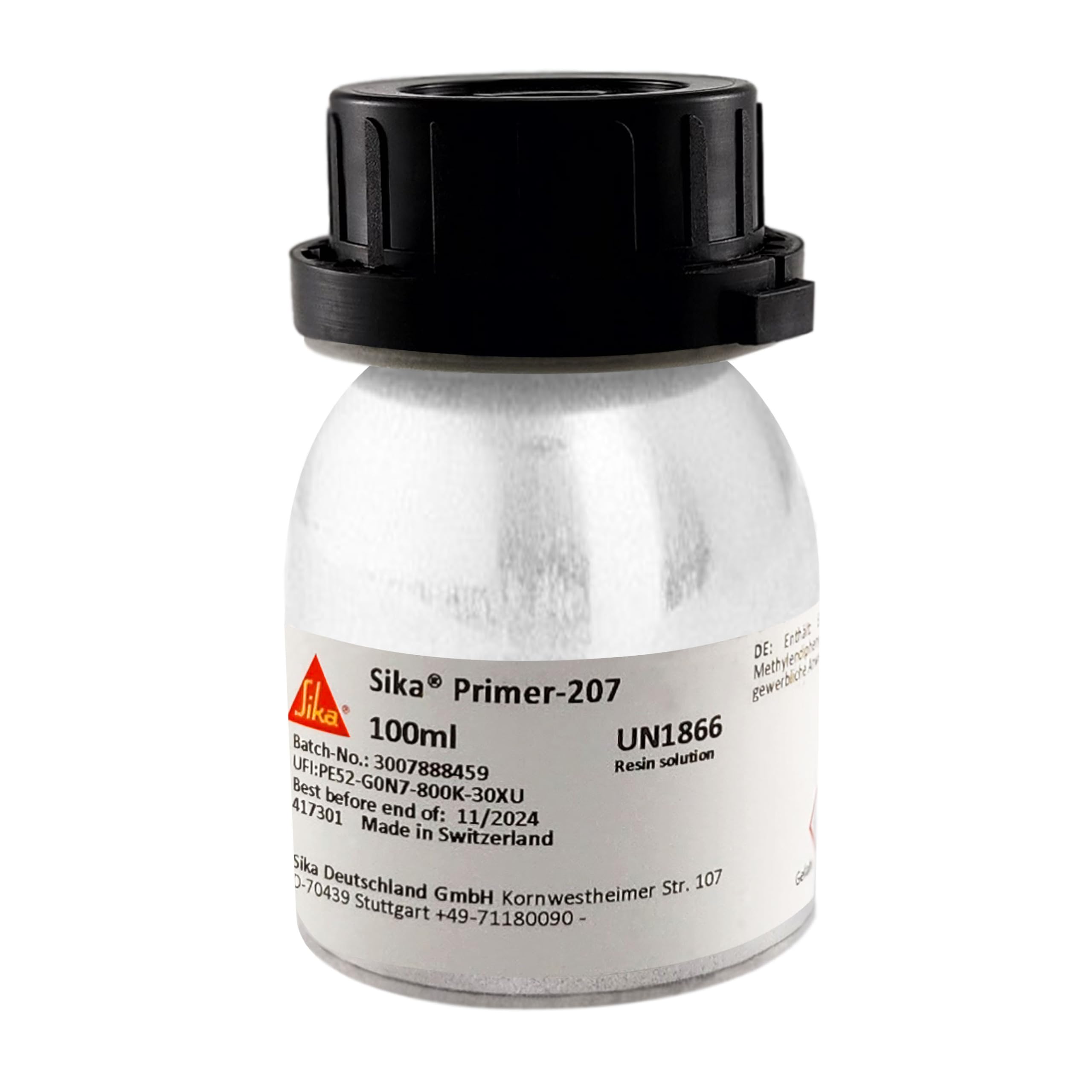 Sika Primer 207 | Voranstrich zur Vorbehandlung von Oberflächen | Schwarz | 100 ml