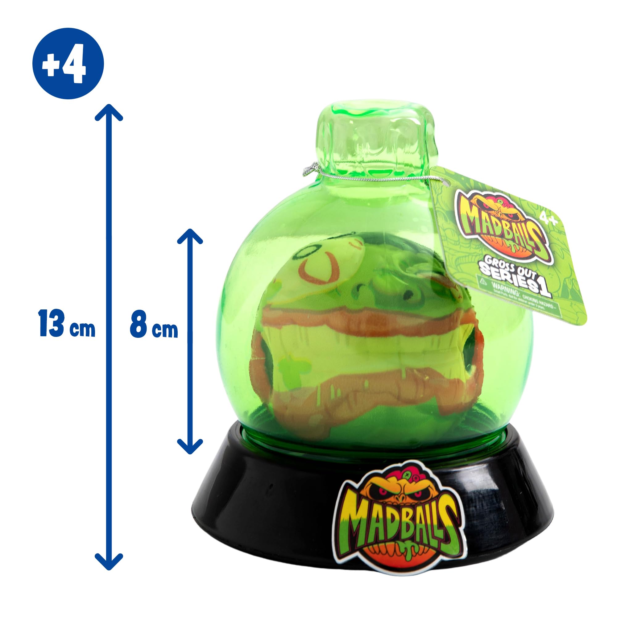Bizak Madballs Magic Potion, Monster Balls with Spooky Design