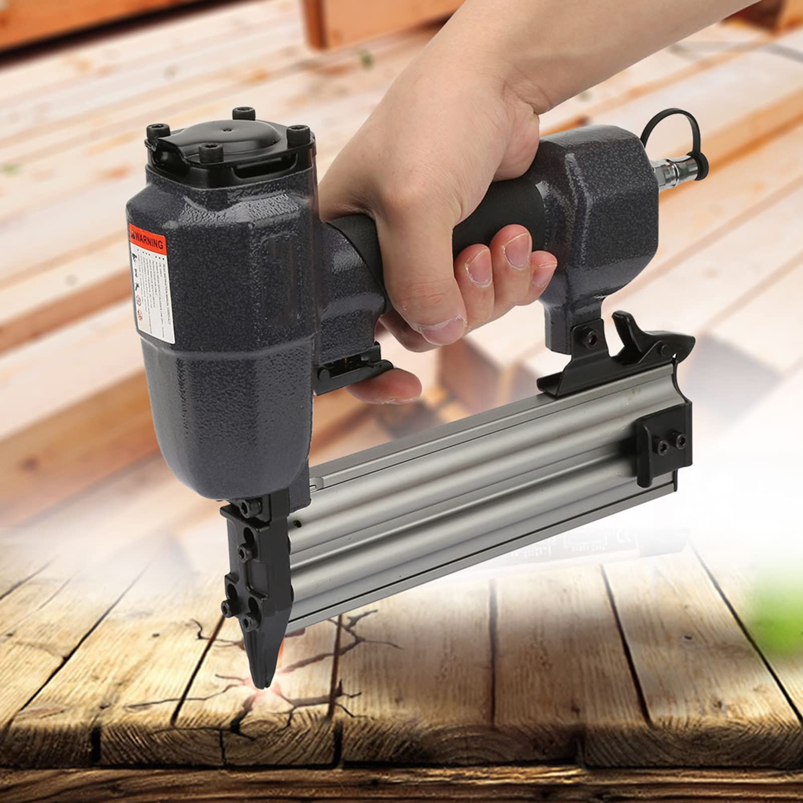 Pistola Pneumatica Ad Ago Per Legno - Chiodatrice 11,7 Mm, Per Lavorazioni Di Precisione - Foto 7