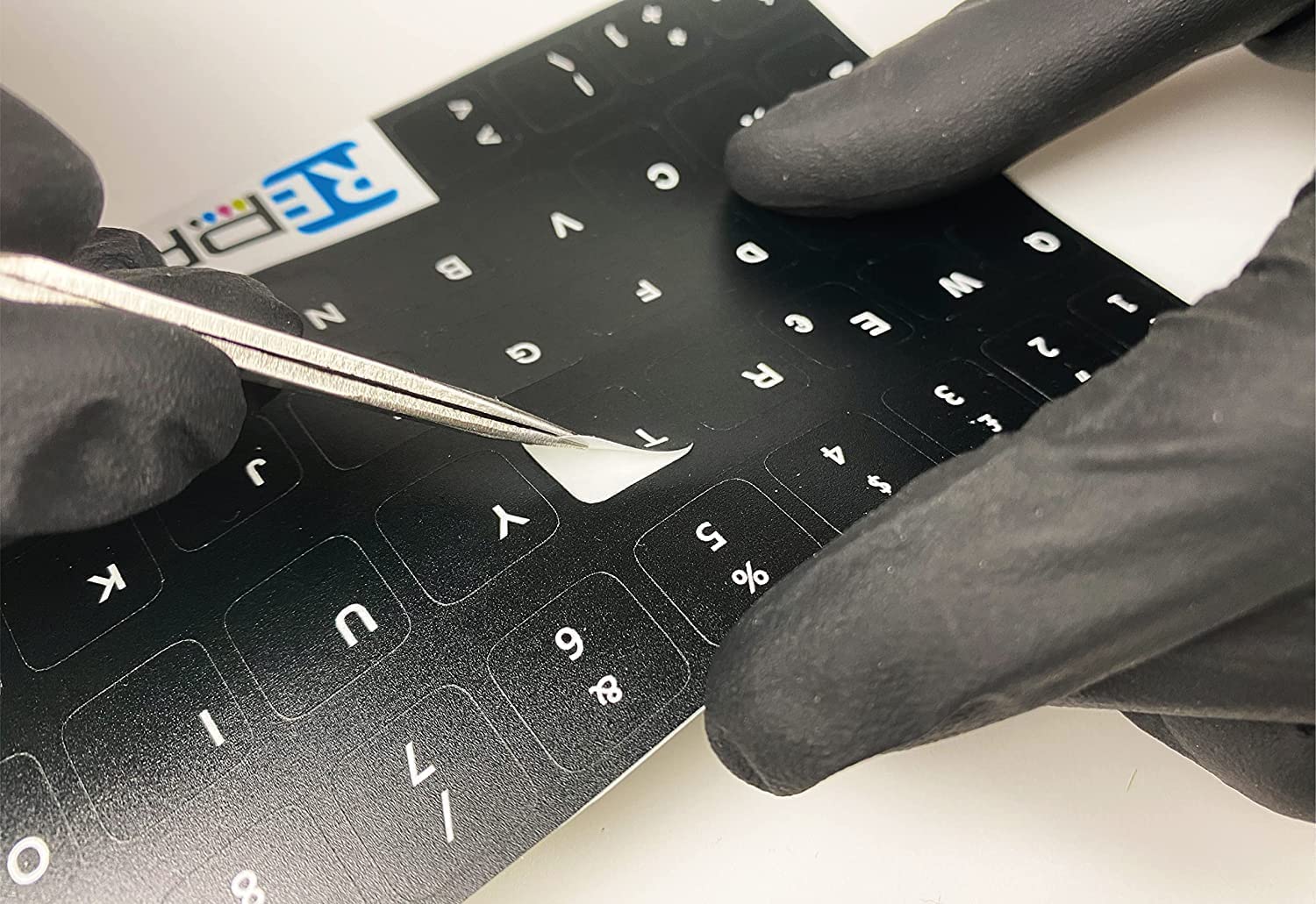 Adesivi Tastiera Italiana - Trasforma La Tua Tastiera In Layout IT Bianchi - Foto 8