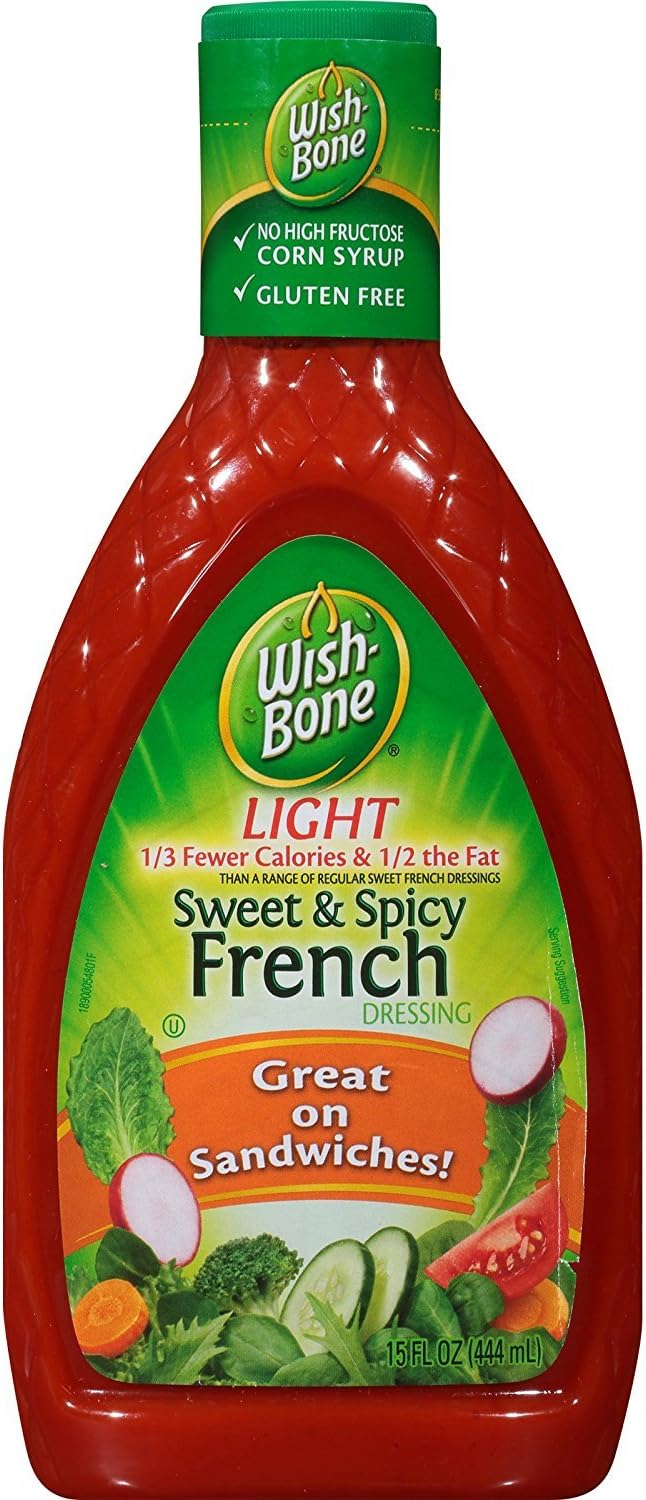Wish-Bone Light Sweet & Spicy French Salad Dressing, 15 FL OZ