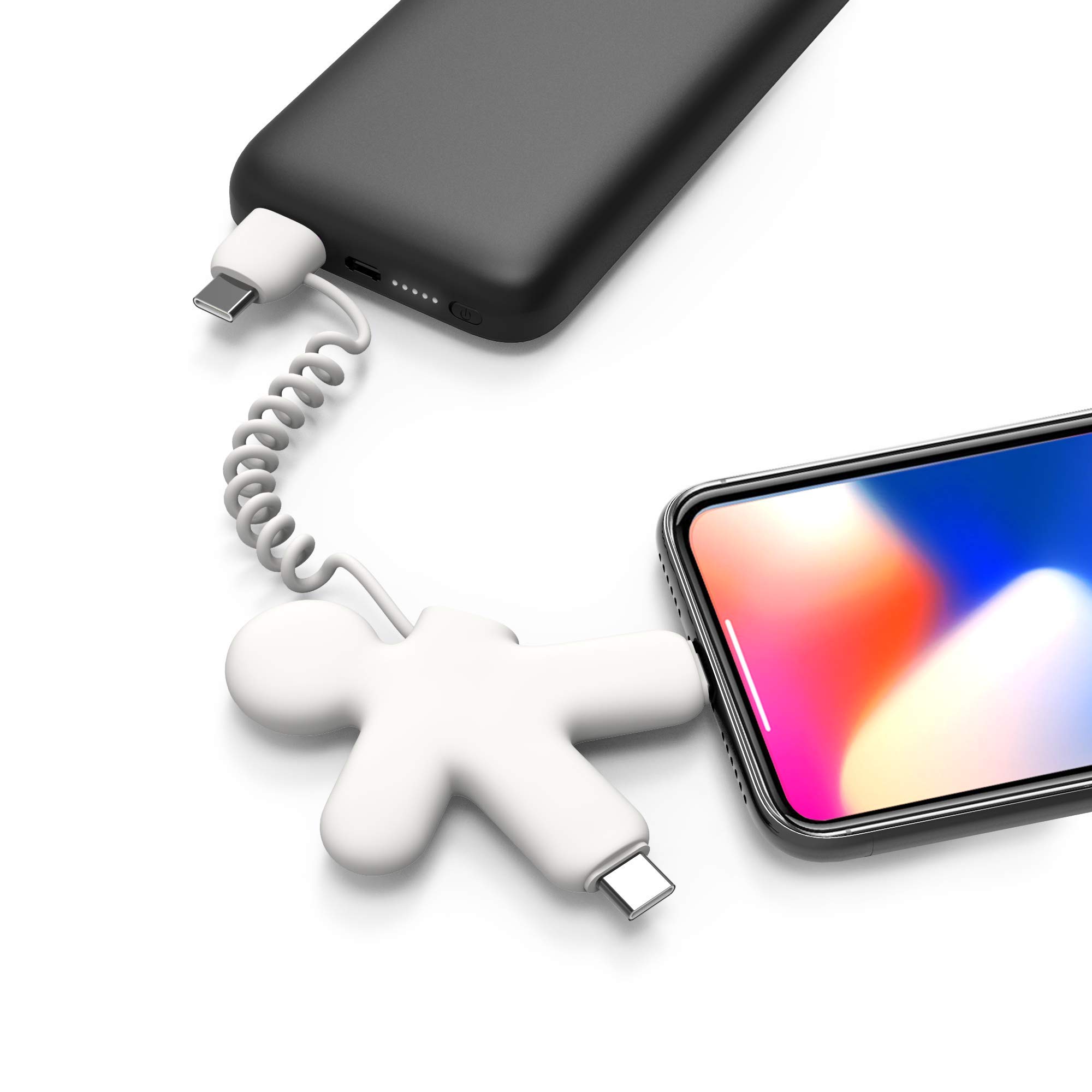 Xoopar Buddy kabel, biały