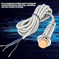 Vista 3 de Interruptor de proximidad, LJC18A3-B-Z/AX Detección 0.394 in 6-36 VDC Sensor de Proximidad Capacitivo Interruptor NPN Normalmente Cerrado (NC) 3