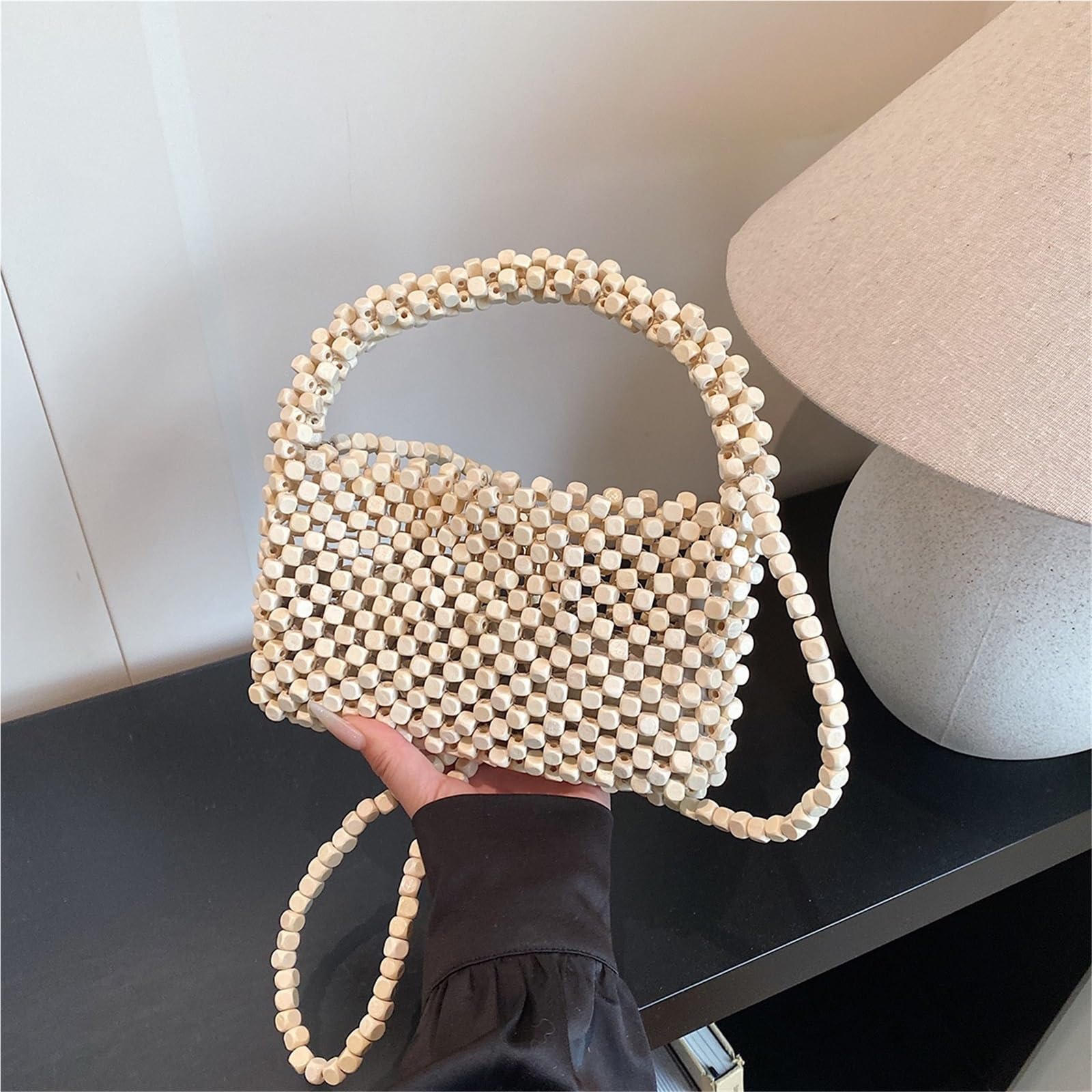 borsa donna estiva Borsa da donna in acrilico for a tracolla estiva Tracolla traforata intrecciata