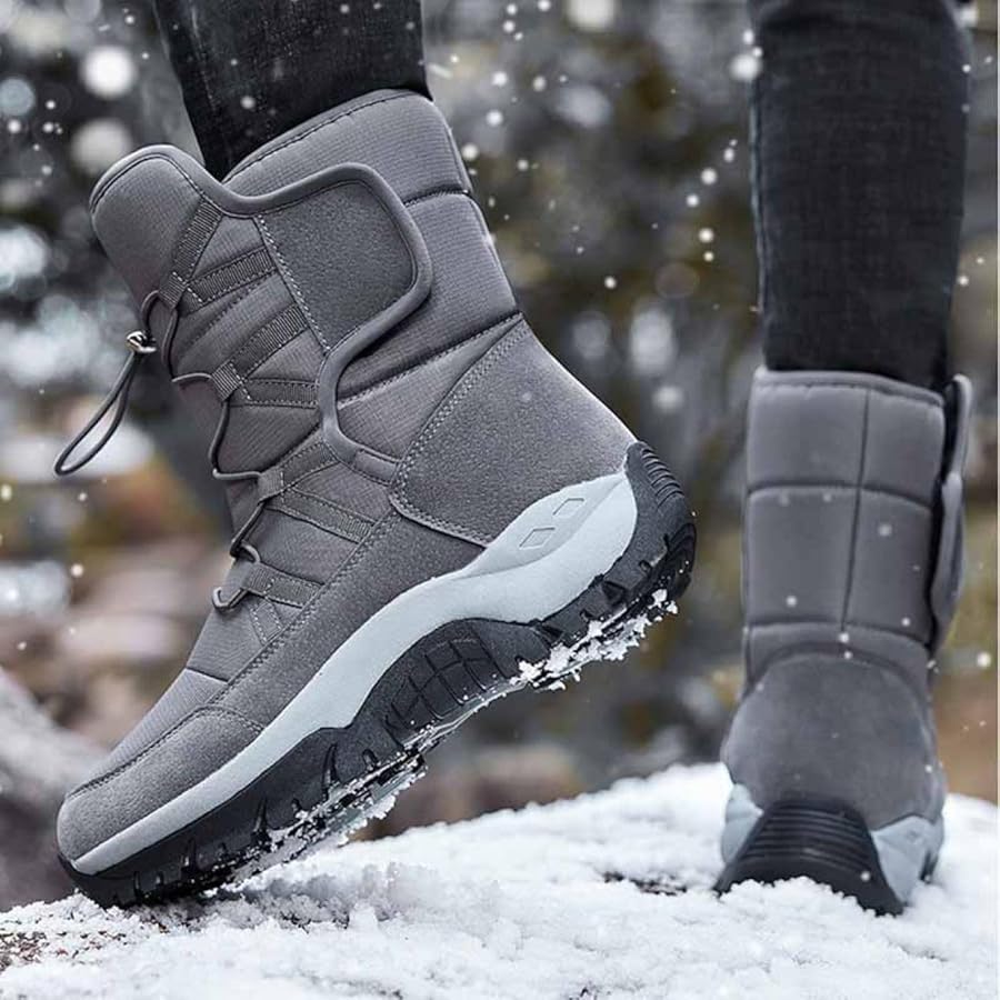 Amazon | [GN2AAIL] スノーブーツ メンズ 男性用 防寒シューズ 防水 超