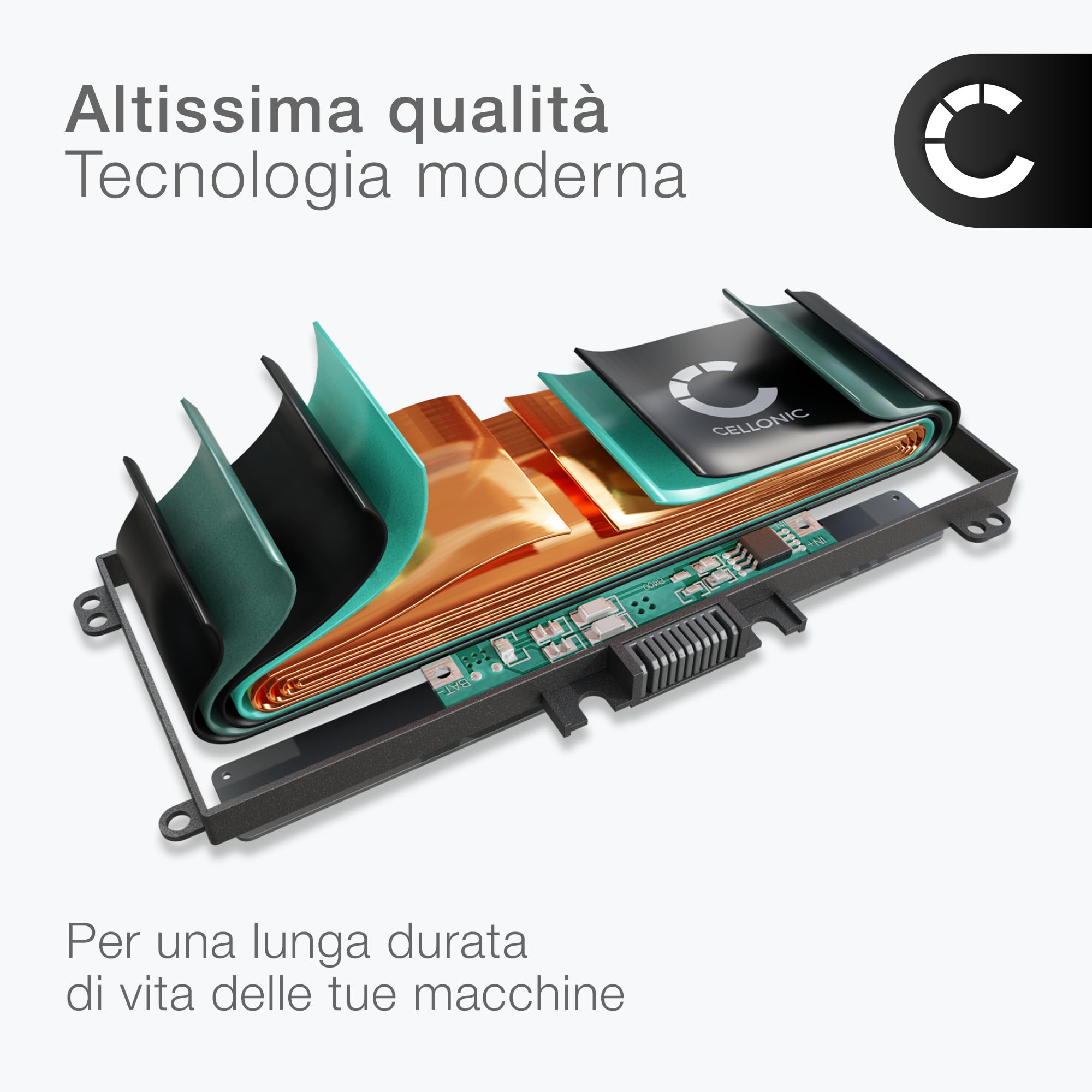 CELLONIC Batteria compatibile con Lenovo IdeaPad 330-15ICH, L17C3PB0