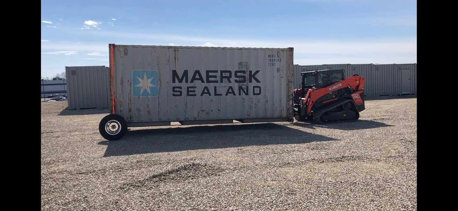 Shipping Container Wheels 8Lug EZY Wheels, HeavyDuty