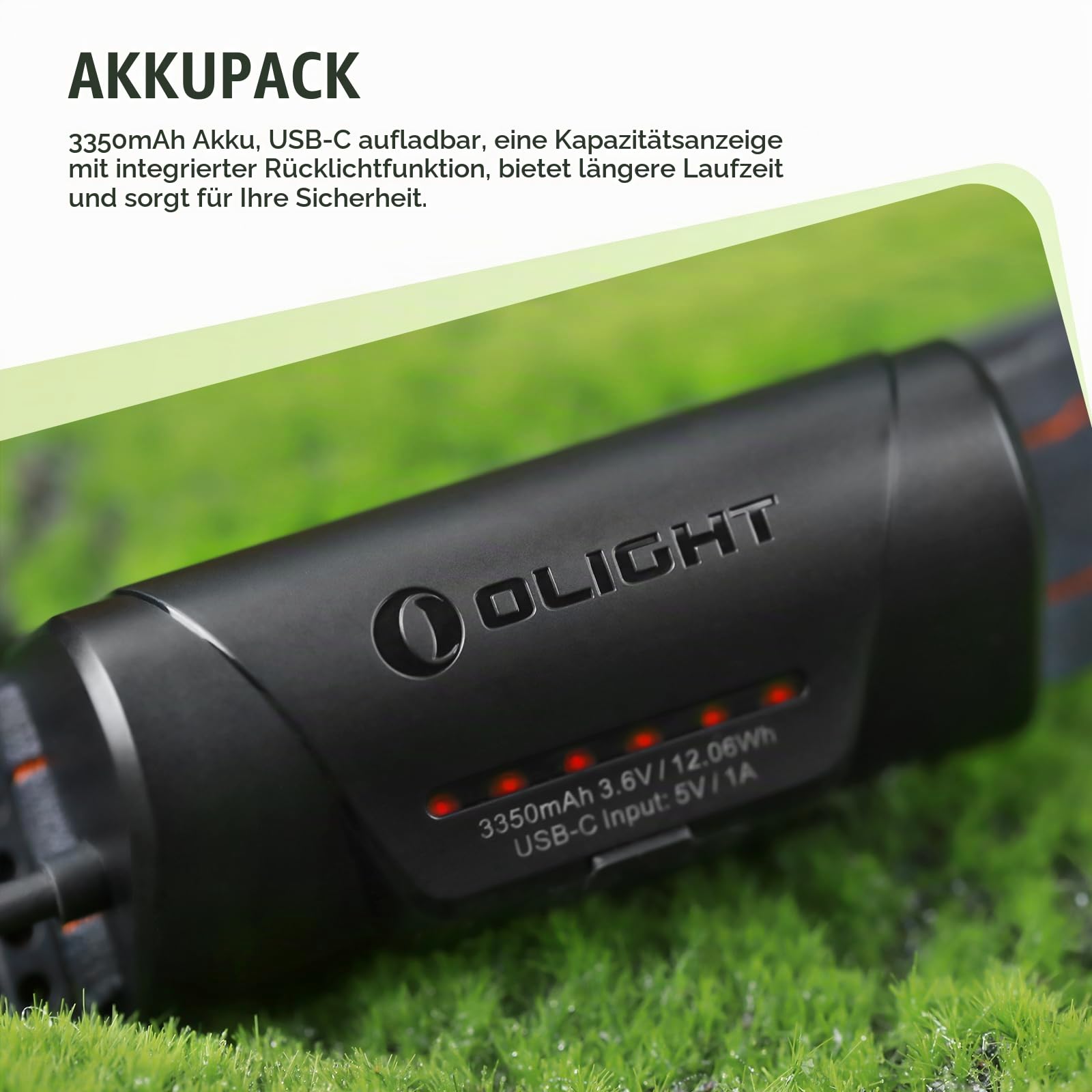 OLIGHT Array 2 Pro LED Stirnlampe Wiederaufladbar 1500 Lumen, Gestensensor