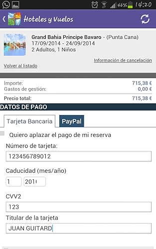 4 ELEMENTOS Hoteles y Vuelos