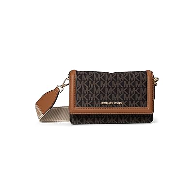 MICHAEL Michael Kors Jet Set Small Phone Crossbody With Logo Web Strap Cross Body Women