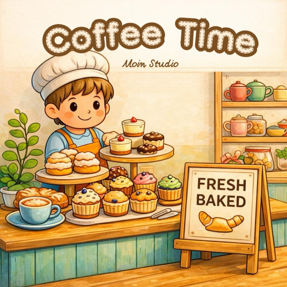 Coffee Time : A Relax Coloring Journey