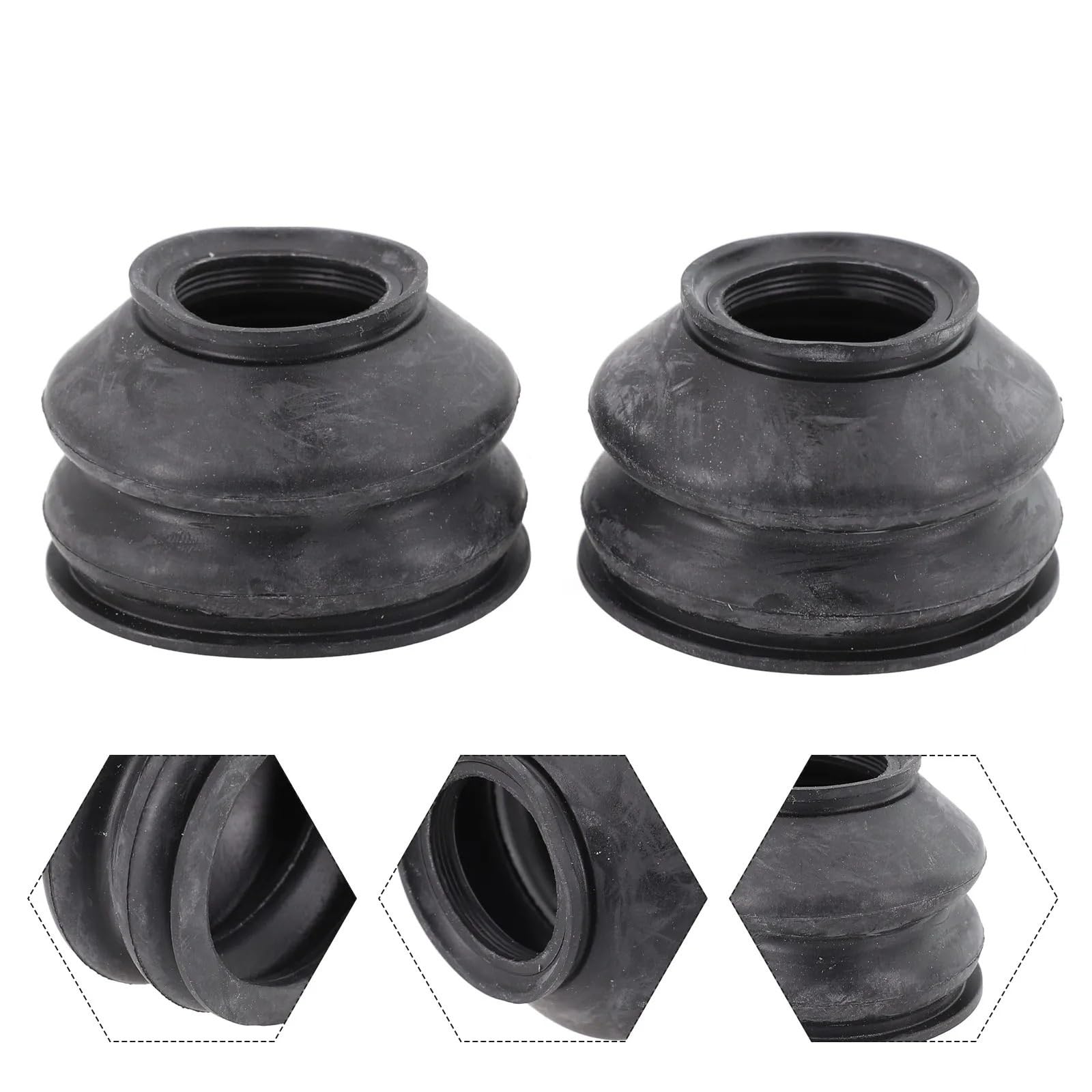 Lot De 6 Soufflets Anti-poussière En Caoutchouc For Rotule De