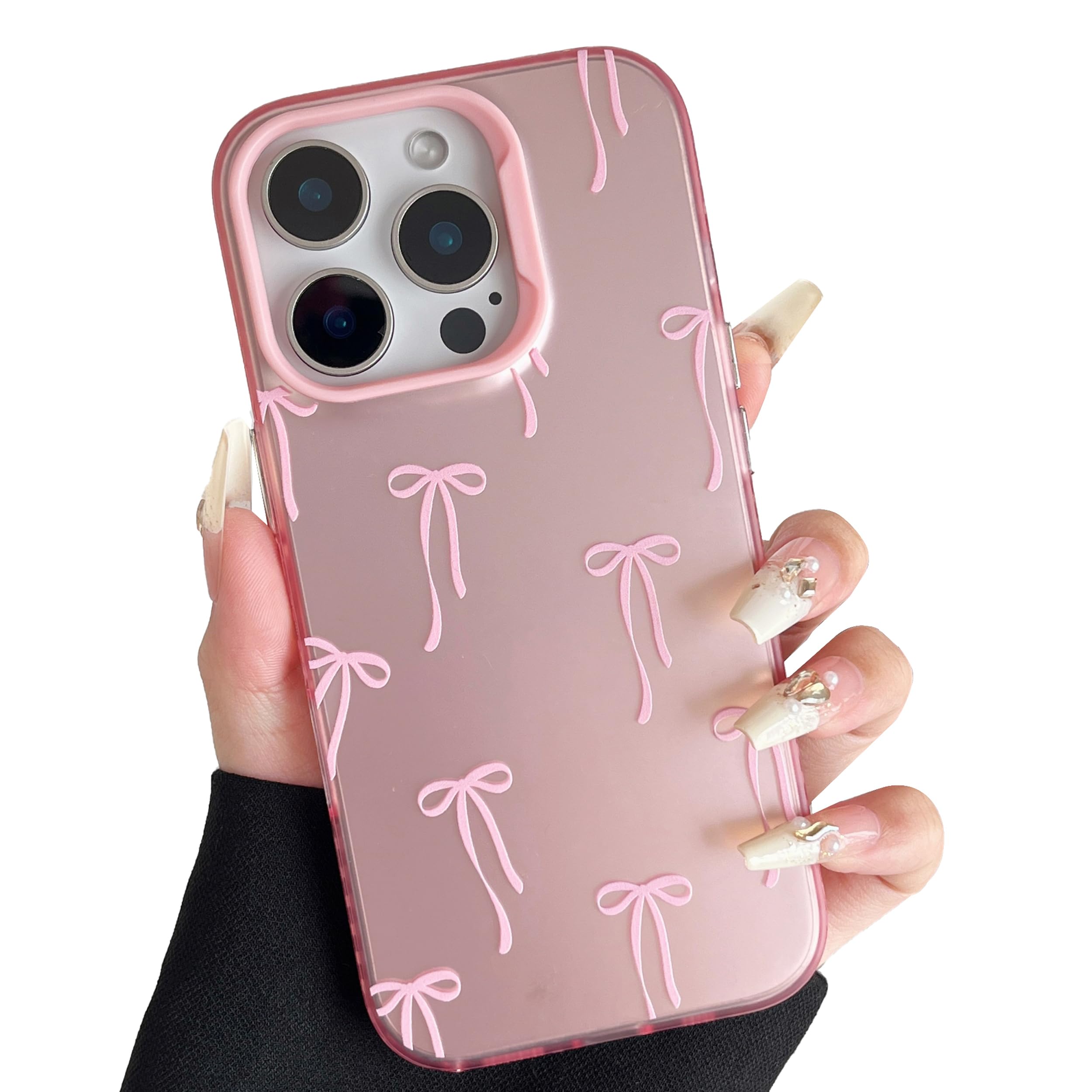 ZTOFERA Rosa IMD Handyhülle für iPhone