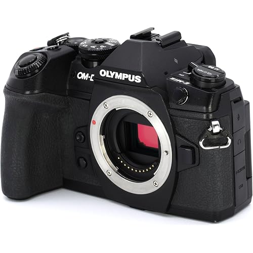 Olympus OM-D E-M1 Mark II, Micro Four Thirds System Camera, 16 Megapixels, 5-Axis Image Stabilizer, Electronic Viewfinder, Black