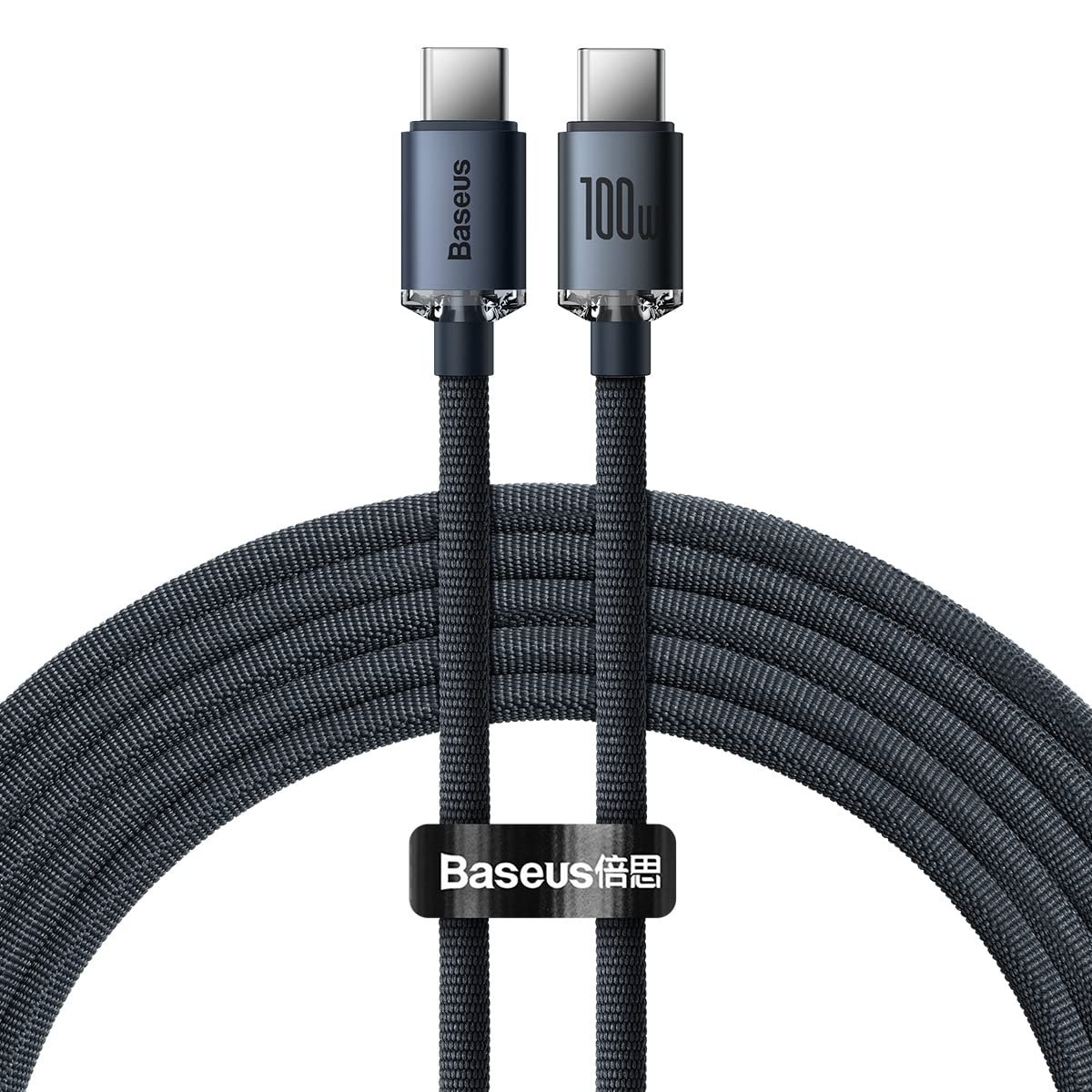 Baseus Crystal Shine 100W 200cm Type-C Charging Cable