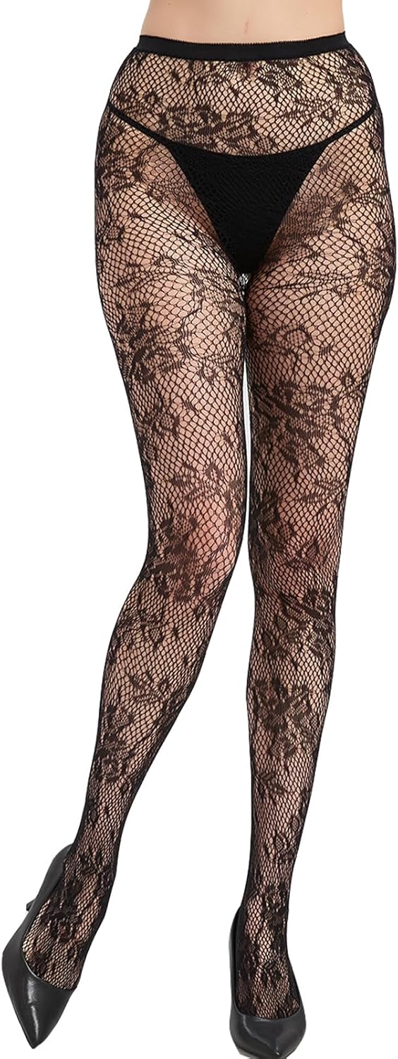 Womens Snake Fishnet Tights Hosiery, Girls Ultra Strechy Tights One Size Fits All,Snake Net Tights - Image 2