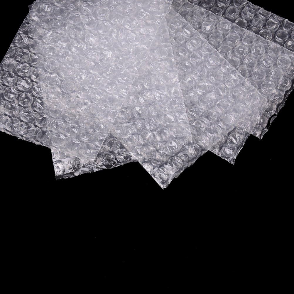 300 Pcs (4x6inch) Bubble Double Walled Clear Cushioning Pouch Bags Wrap- Protective Bags for Shipping,Storage,and Moving
