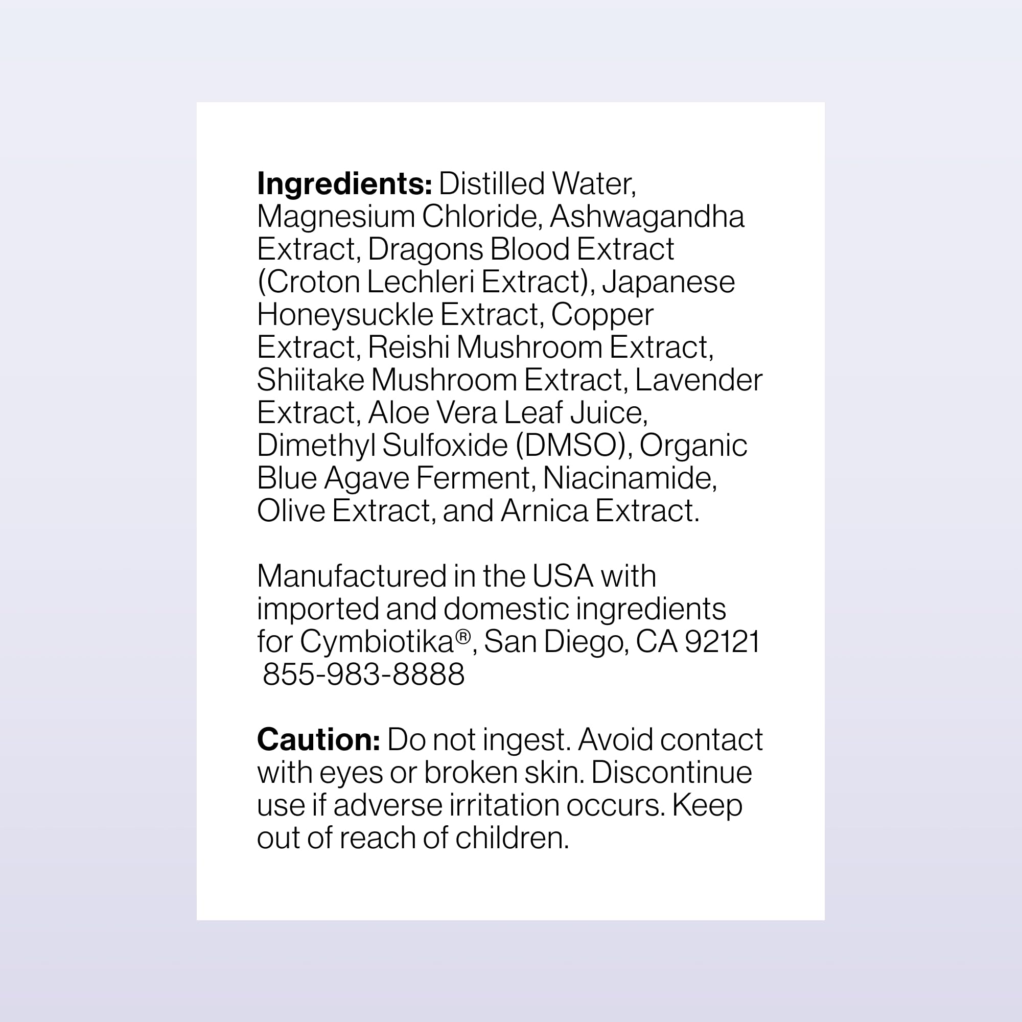 CYMBIOTIKA Topical Magnesium Oil Spray for Muscles, Recovery & Sleep — Amazon image 7