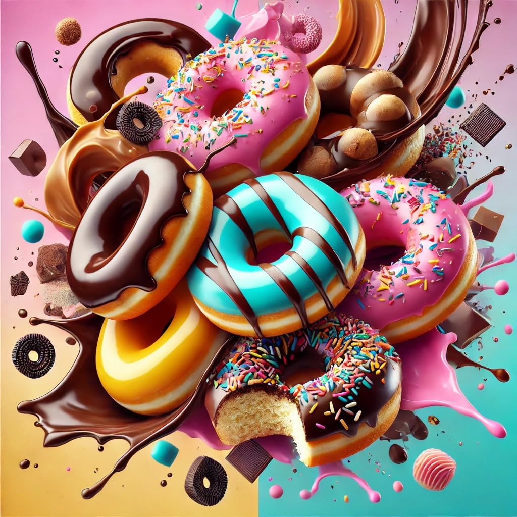 Donut aromat koncentrat – Wegański – Sasami – 100ml