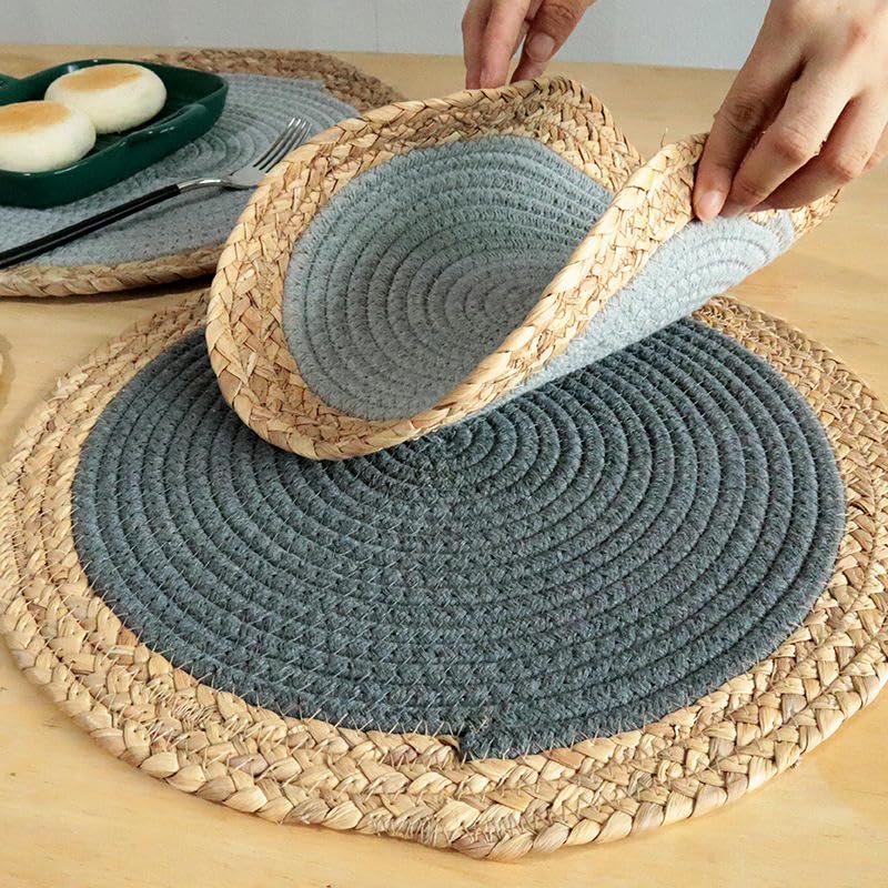 Sets de table jacinthe d'eau antidérapants pour protéger efficacement votre table en bois