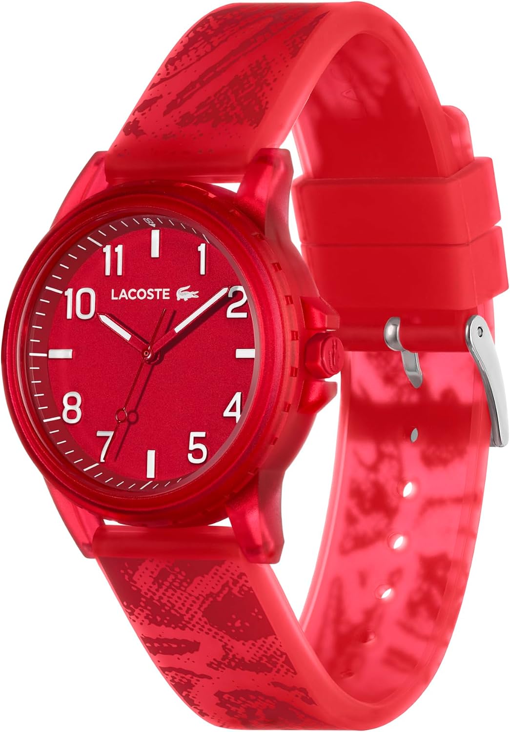 Lacoste Rider Teens 3H Quartz Watch, Silicone Strap - Contemporary Stylish Premium Fashion Timepiece -Gift for Him or Her 36mm