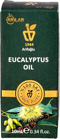 Arifoğlu Eucalyptus Oil 10ml 100% Pure Oil ARLAB Pure Eucalyptus Oil 10ml