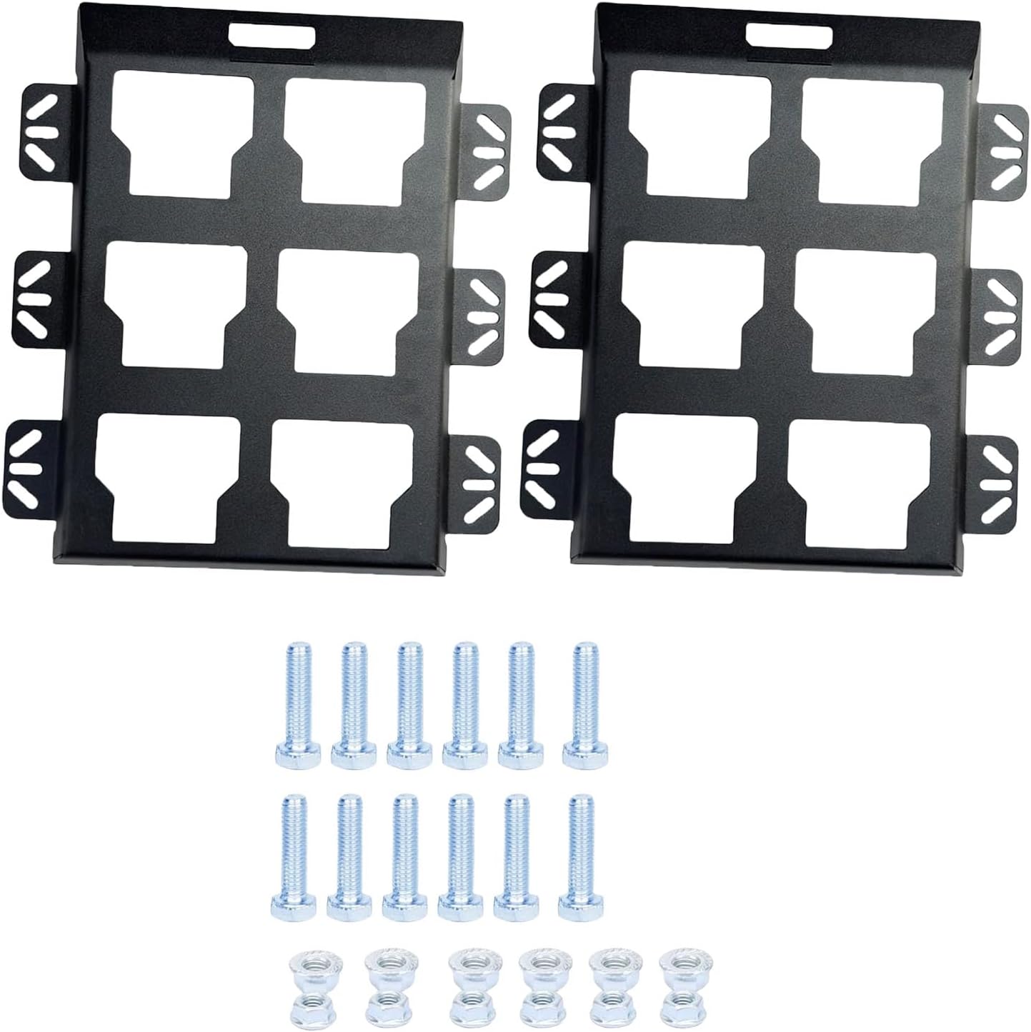 パックアウトウォールマウントメタルマウントベースストレージツールボックス壁または床の半分幅プレートツール組織のためのパックアウトマウ