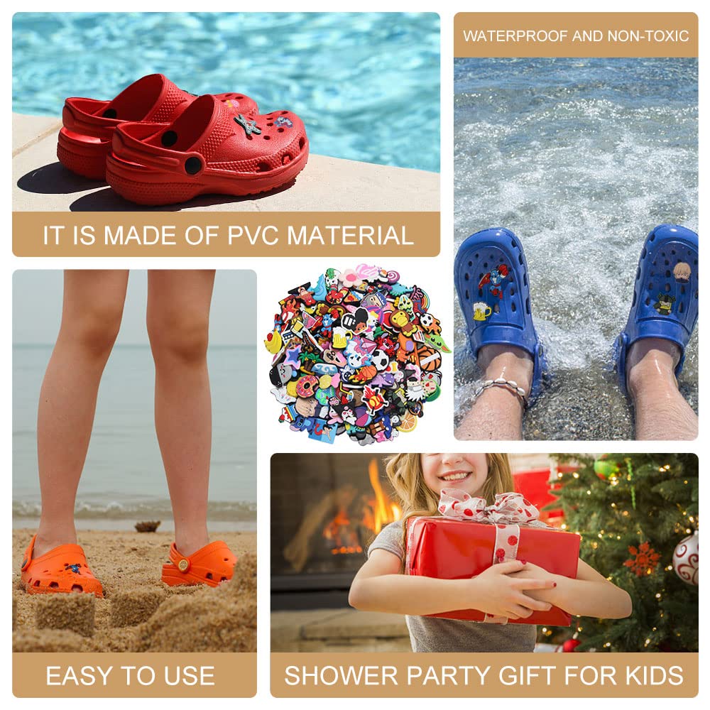PVC Zapatos Adornos Balones Deportivos Amuletos Decoración Abalorios para Clog Bolsos 50 Piezas