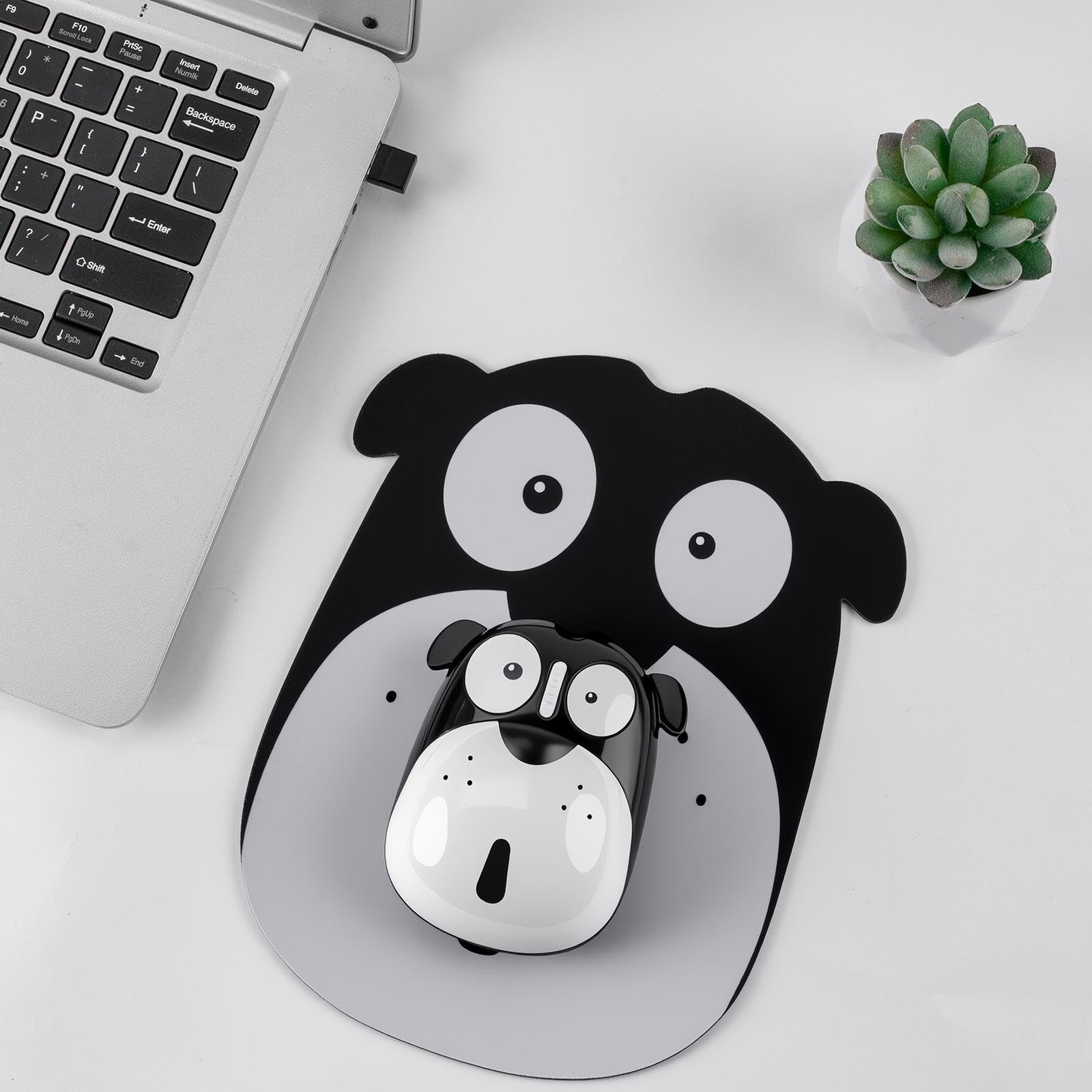 Accessori per Videogiochi a Forma di Cane/Topo dei Cartoni Animati, Eleganti, multifunzionali, Decorativi e alla Moda per Bambini, Ricaricabili, per, Nero