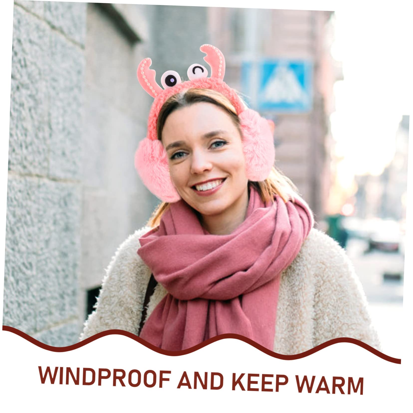 3piezas Earmuffs De Invierno Plegables Para Hombre y Mujer Calentadores De Oído De Peluche Suave Protección Térmica Para Actividades Al Aire Climas Fríos