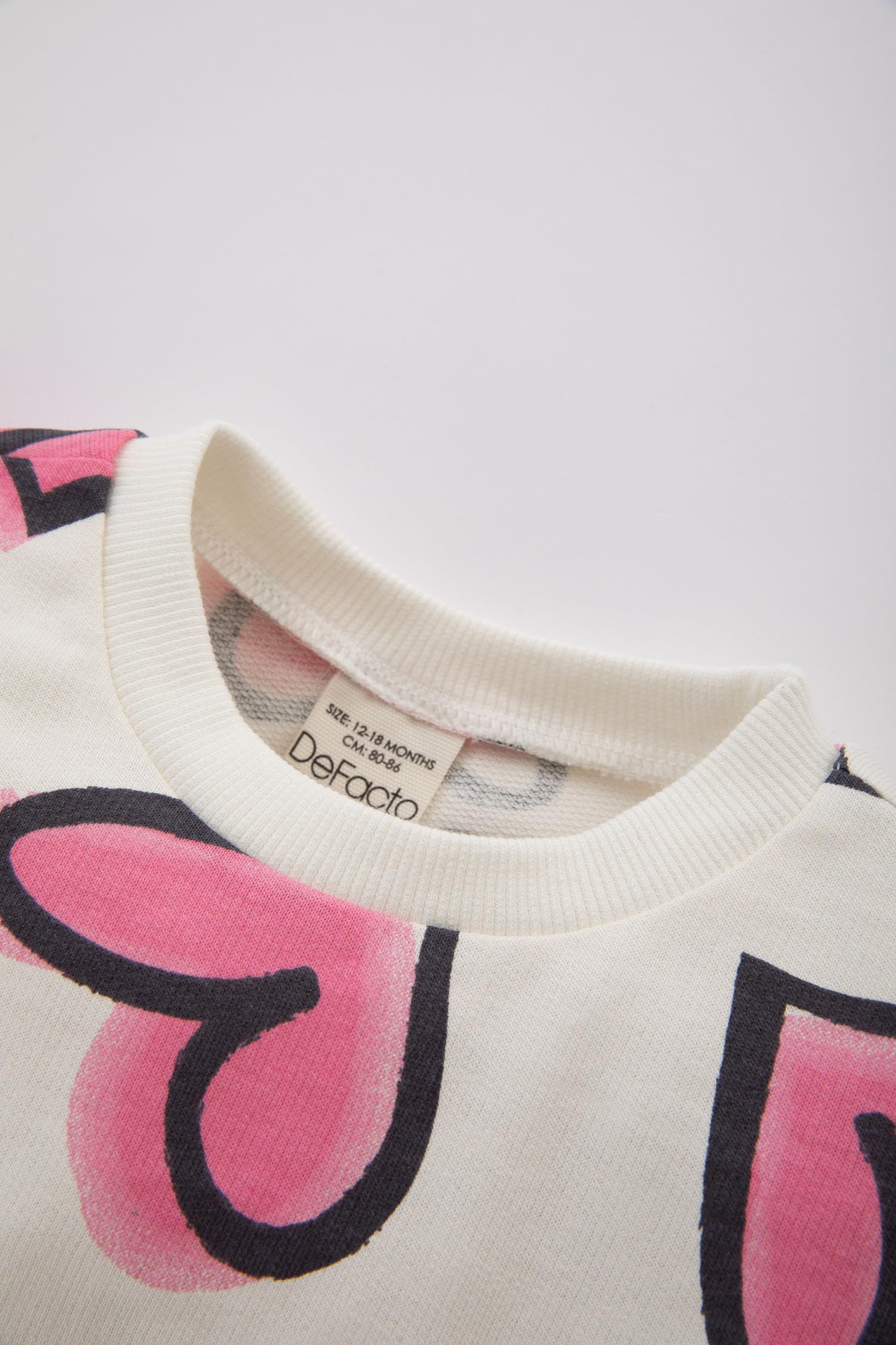 DeFacto C2428a5 Sudadera Niñas bebés