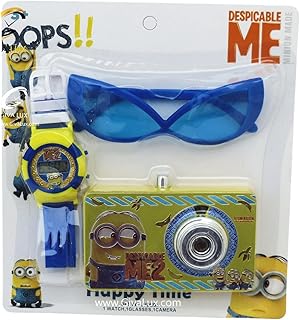 مجموعة ألعاب ترفيهية وتعليمية للأطفال من Next Store – ساعة إلكترونية، نظارات أنيقة، كاميرا للأطفال، مثالية لتنمية الخيال والإبداع