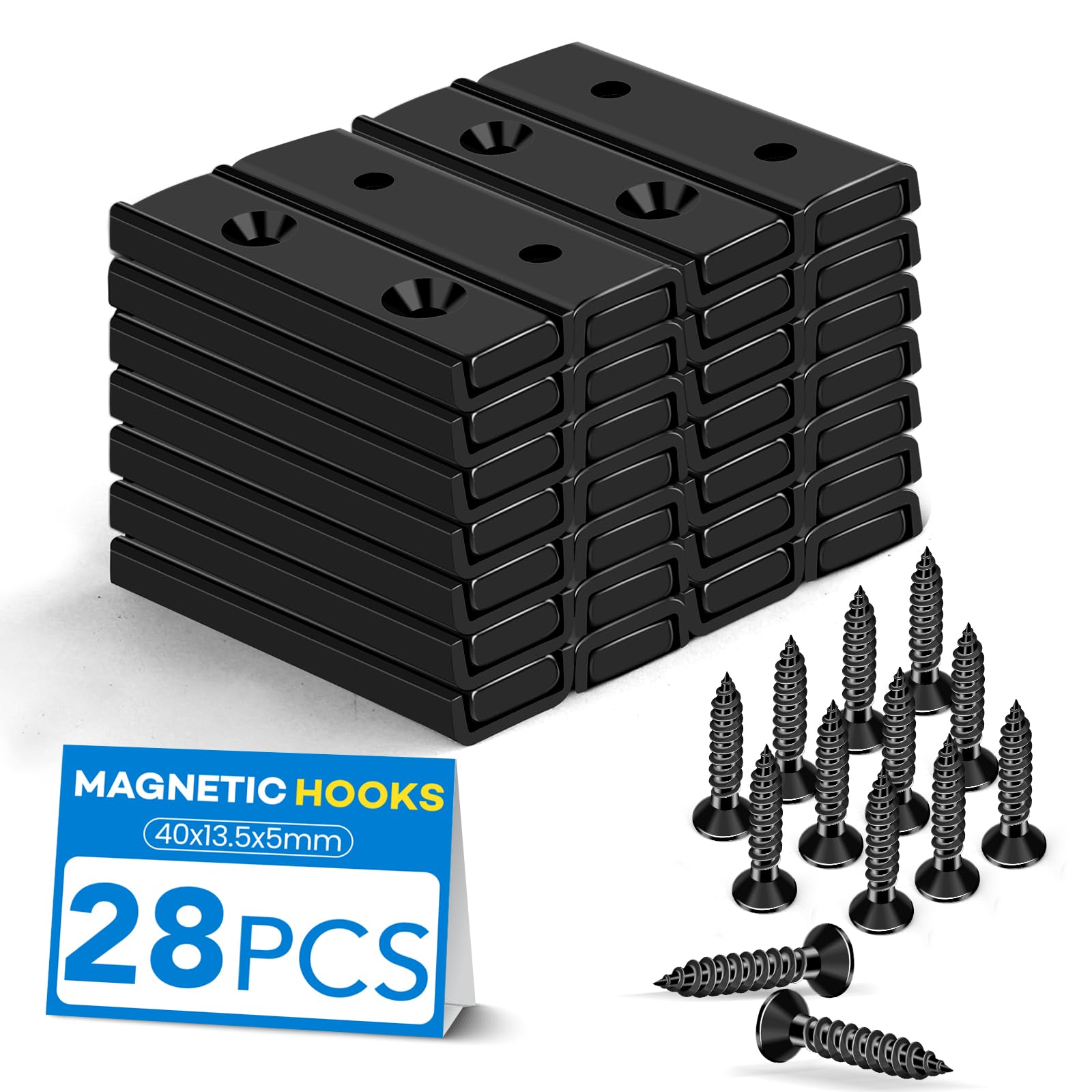 LOVIMAG Neodymium Strong Bar Magnets with Screws Holes 6Pack, 80lbs — Amazon image 14