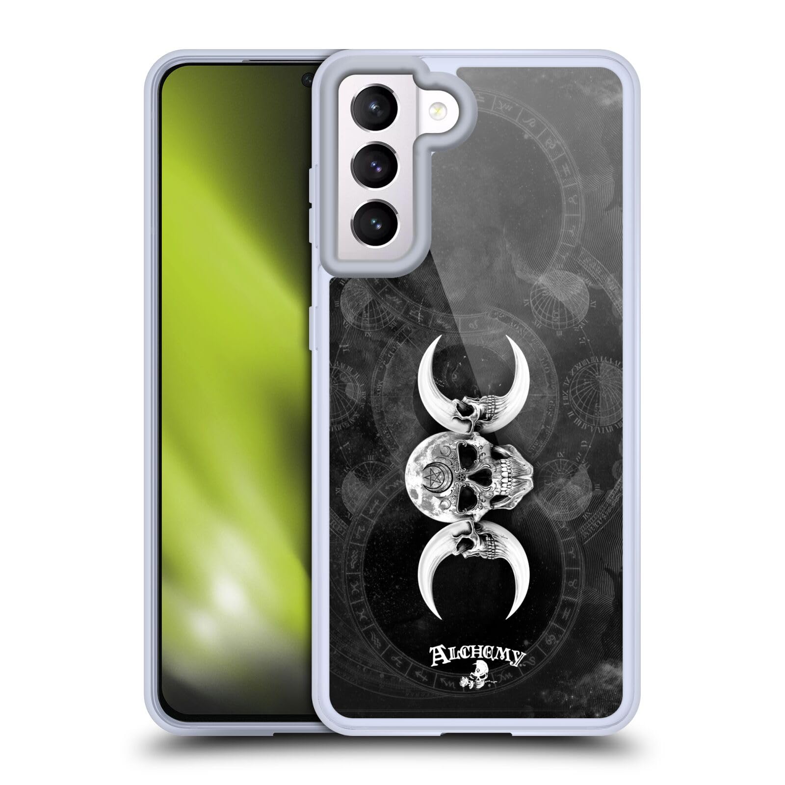 Carcasa de Gel Alchemy Gothic Luna Diosa Oscura para Samsung Galaxy S21 5G 7