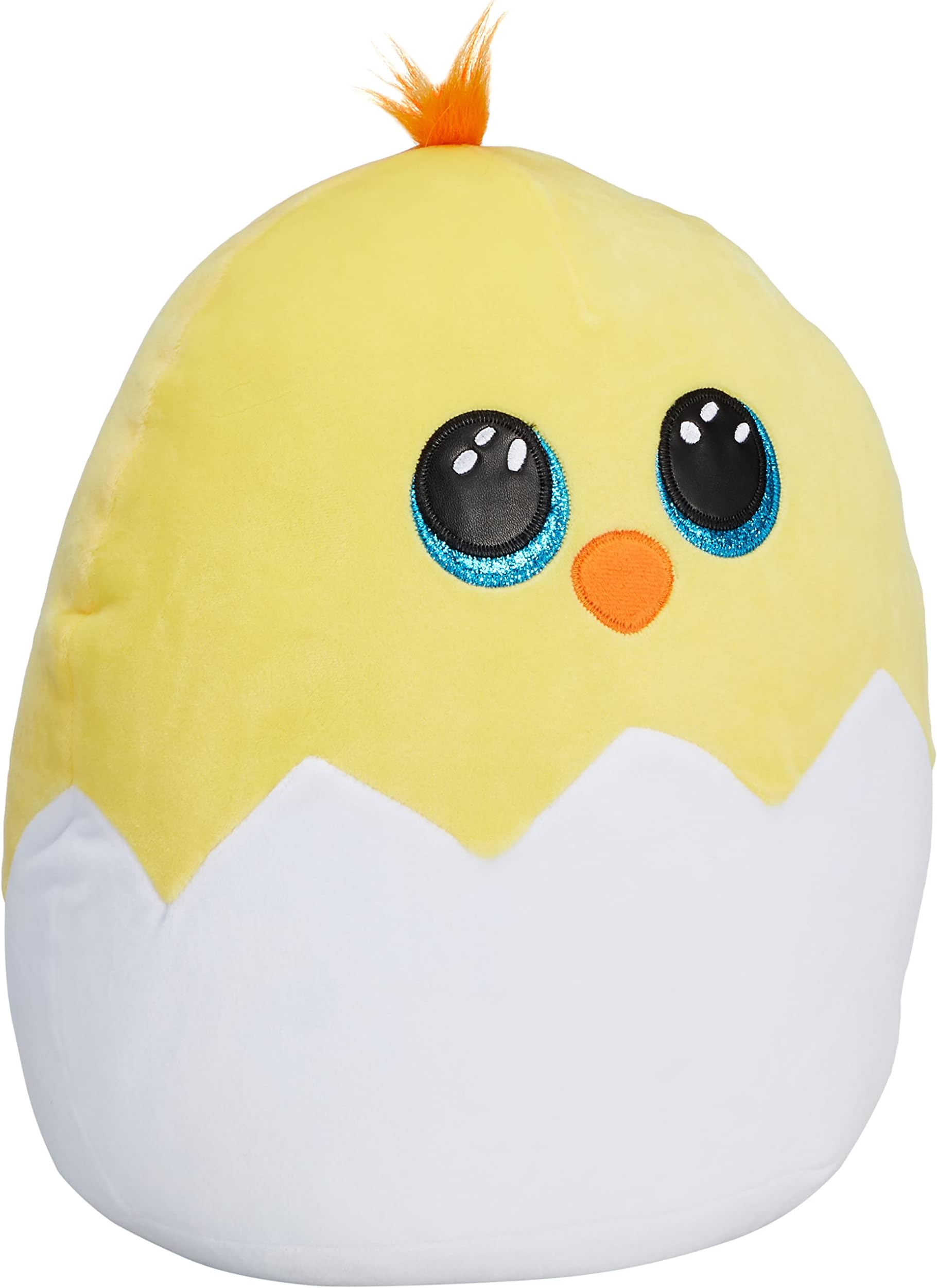 Squish a Boos Popper Chick Easter 14" | Beanie Baby Soft Plush Toy | Collectible Cuddly Stuffed Teddy