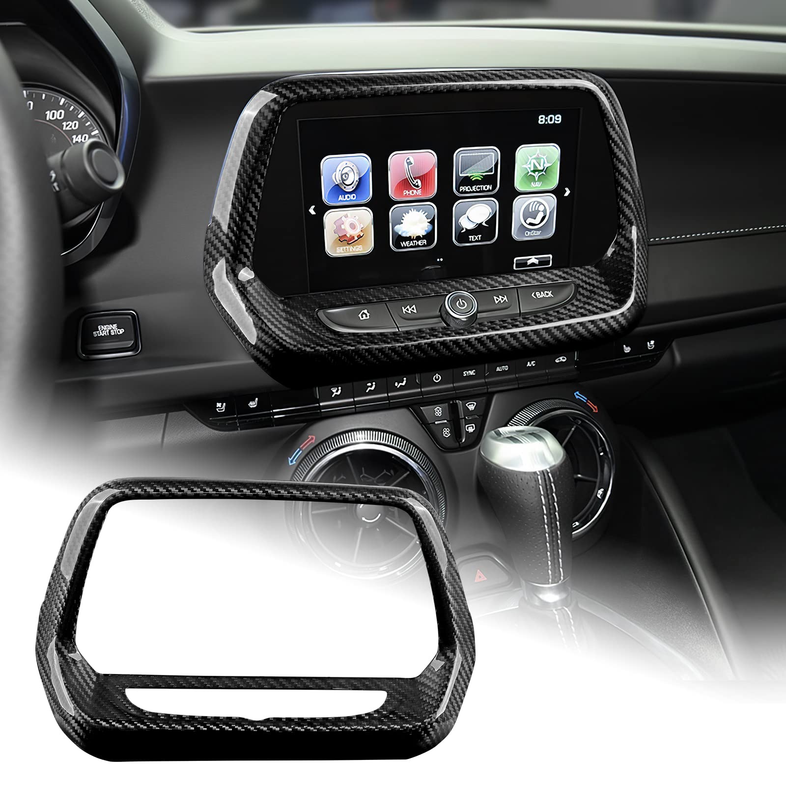 5代目　Camaro　カマロ　ナビ&オーディオ取り付けキット シボレー カマロ 2010年 〜 2DIN/1DIN 取付け キット Chevrolet