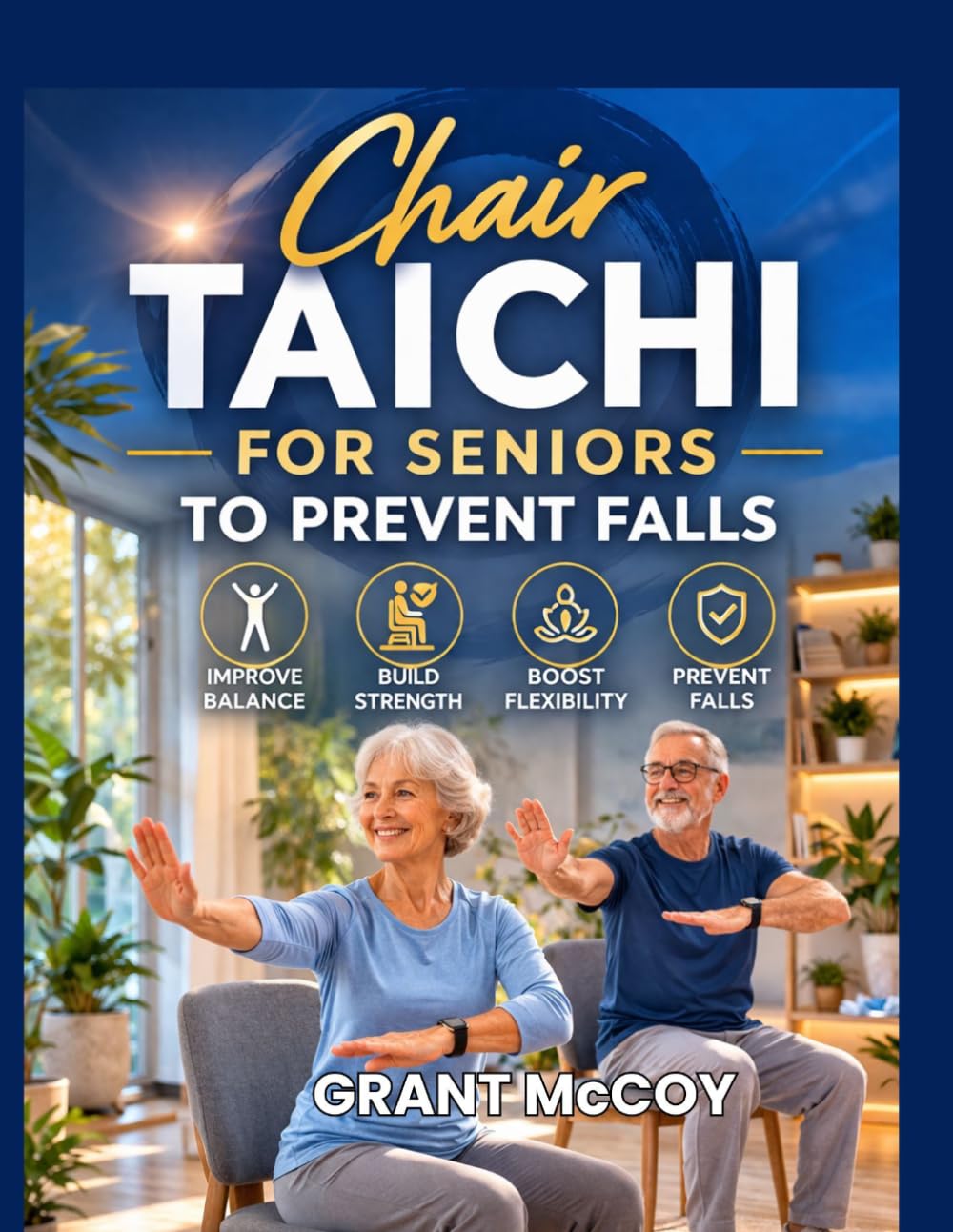 CHAIR TAICHI FOR SENIORS TO PREVENT FALL: Gentle Seated Exercises to Improve Balance, Increase Mobility, Ease Joint Pain in Just 10 Minutes a Day