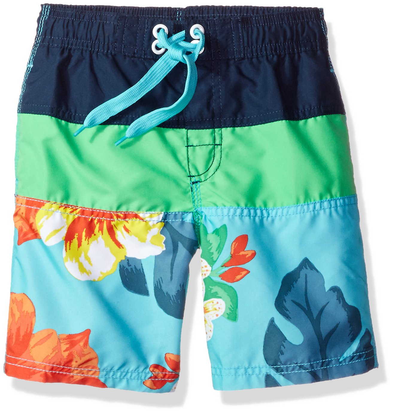 Kanu Surf Boys' Koloa Panel Swim Trunk