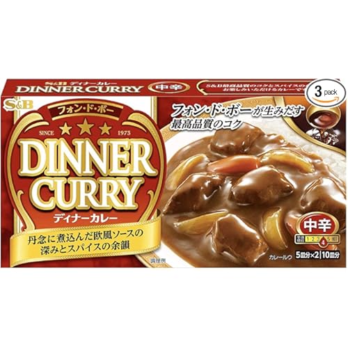 S&B ディナーカレー 中辛