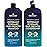 First Botany, Peppermint Rosemary Hair Regrowth and Anti Hair Loss Shampoo and Conditioner Set - Daily Hydrating, Detoxifying, Volumizing Shampoo and Fights Dandruff For Men and Women 16 fl oz x 2