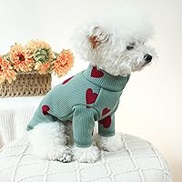 Vista 2 de Sudadera con capucha para perro, sudadera cómoda para cachorro, camisa para perro, abrigo lindo para perro, ropa para mascotas, abrigo de invierno