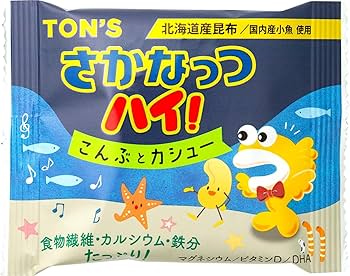 Amazon | 東洋ナッツ さかなっつハイ！こんぶとカシュー 小分け