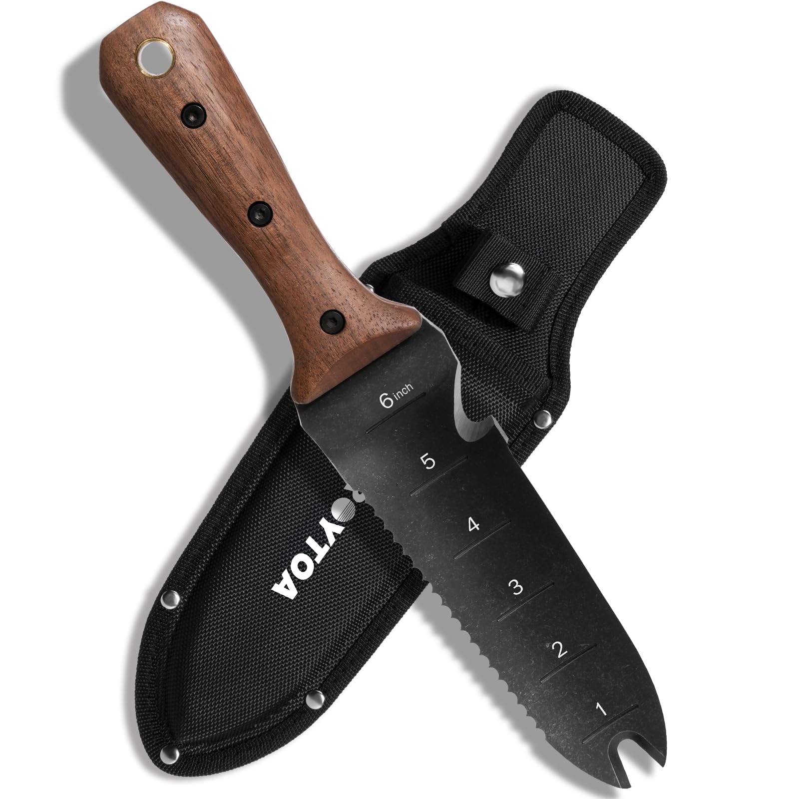 Amazon.com : ROYTOA Hori Hori Garden Knife, Garden Tools with