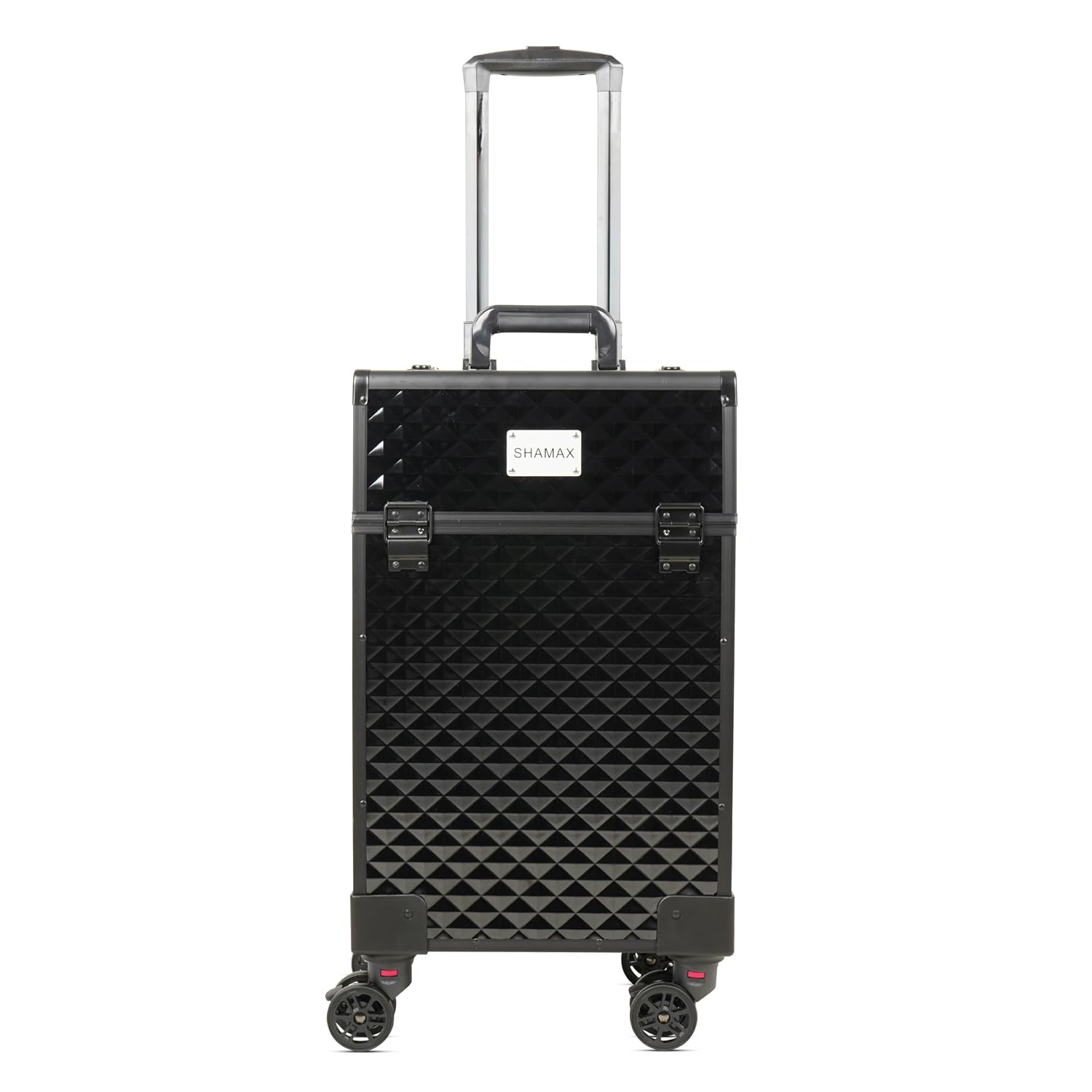 SHAMAX Professional Rolling Makeup Case, Cosmetic Organizer Trolley, Makeup Artist MUA Vanity with Locks Trolley for Haird... - Review, Price and Buying Guide