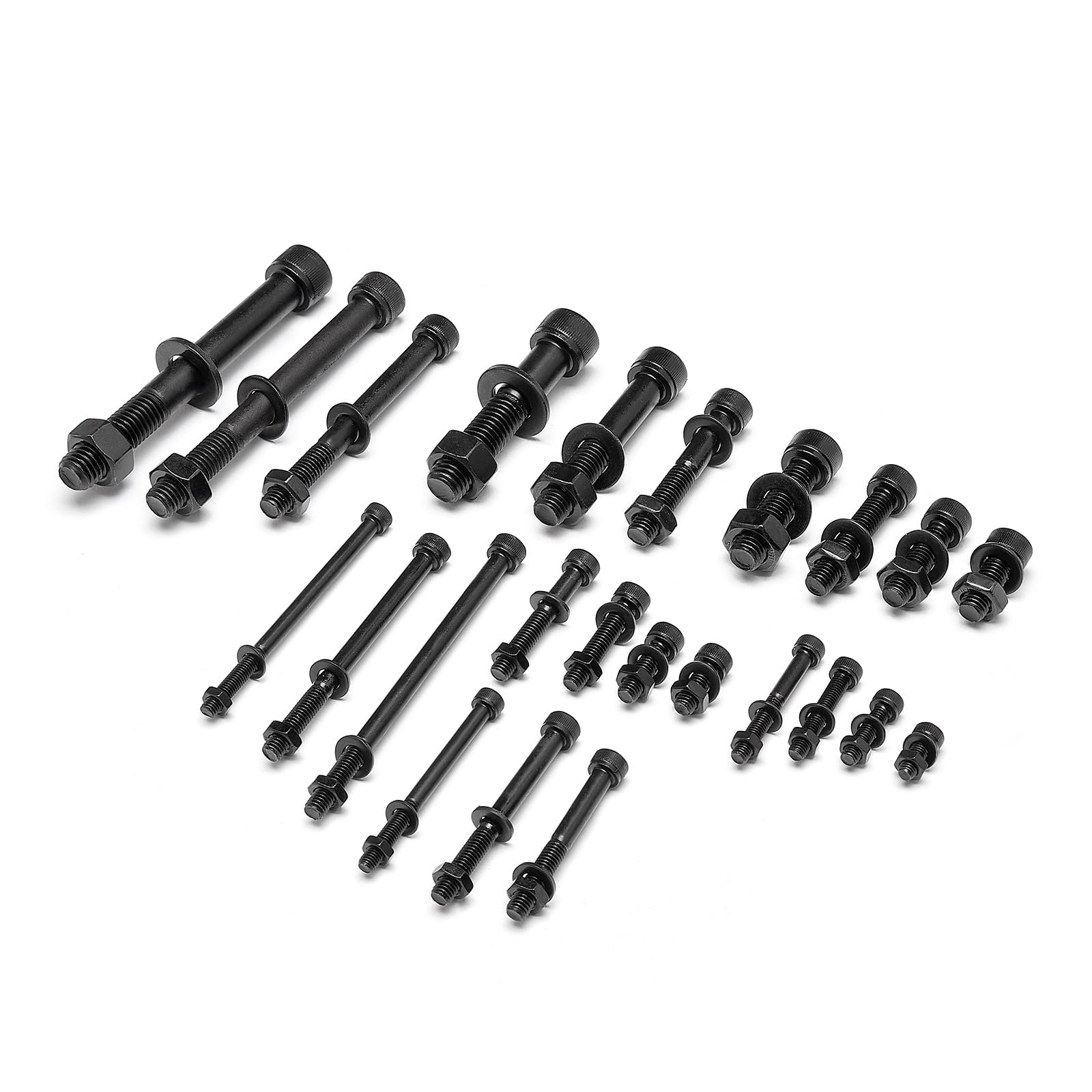 Metric Bolt Assortment Kit - 434pcs M5 M6 M8 M10 M12 -5 Metric Bolt Assortment Kit - 434pcs M5 M6 M8 M10 M12 -5