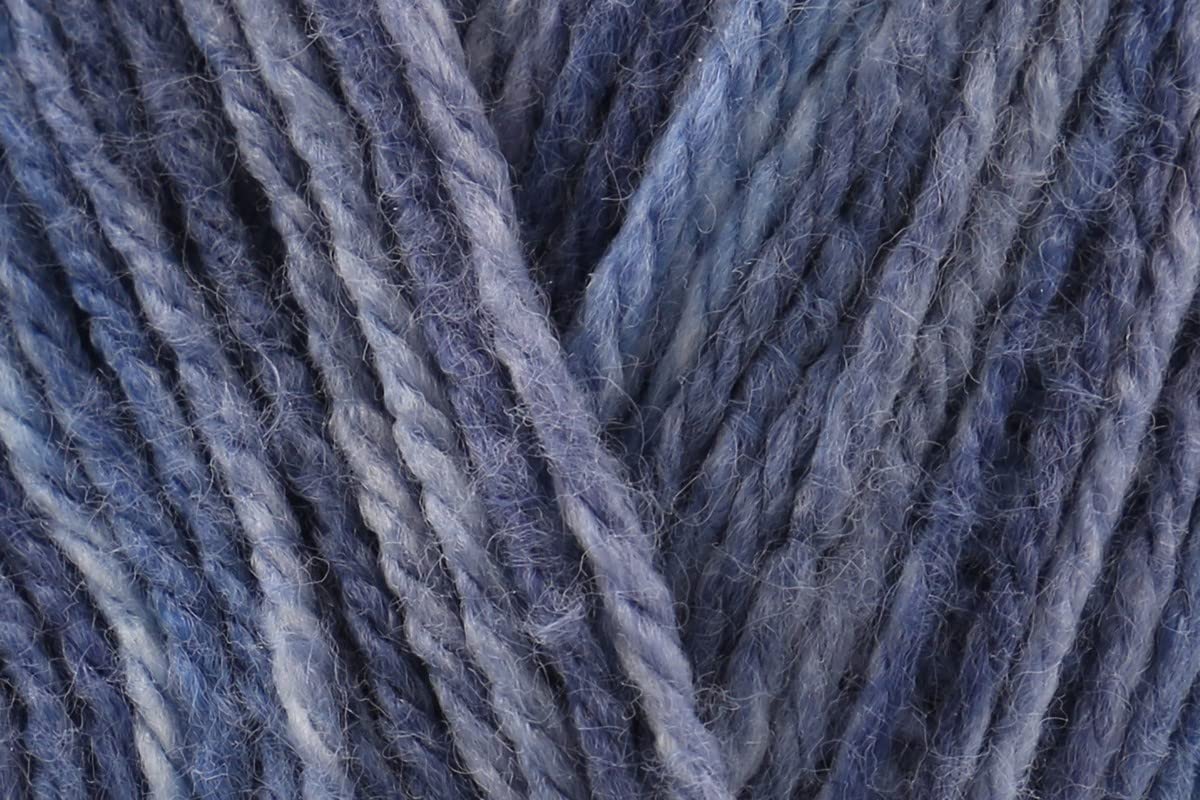 King Cole Island Beaches DK Crochet Yarn, Poly Acrylic Mix Double Knitting Wool for Cardigans, Jumpers and Sweaters - 100g Ball - 4532 - Night Sky - Single (1 Ball)